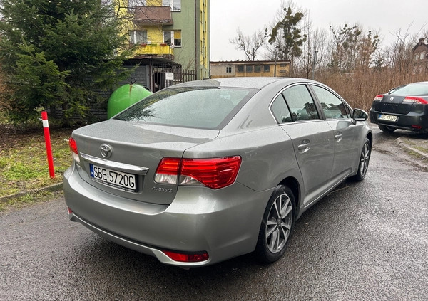 Toyota Avensis cena 36500 przebieg: 194000, rok produkcji 2013 z Będzin małe 781